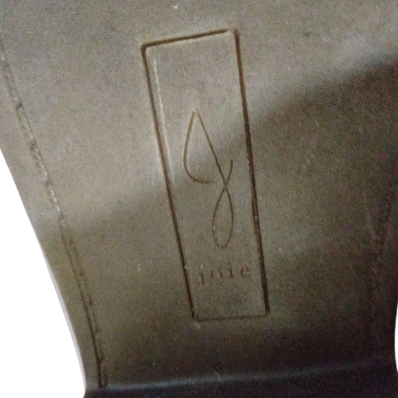 Joie Rowen Cutout Pointed Toe Western Booties Tan Suede Ankle Boots Sz 10 M - Picture 9 of 11